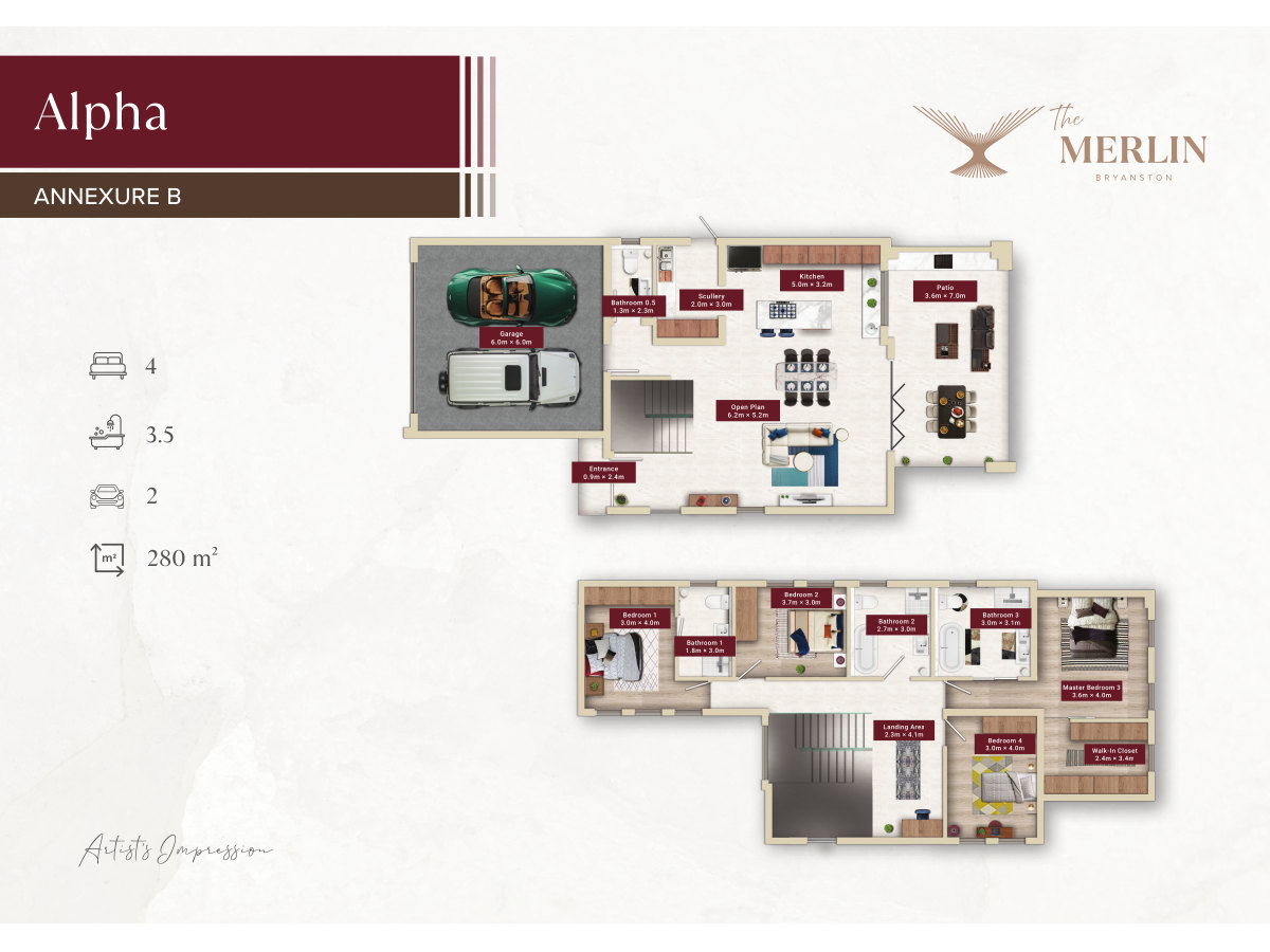 Alpha Unit site plan