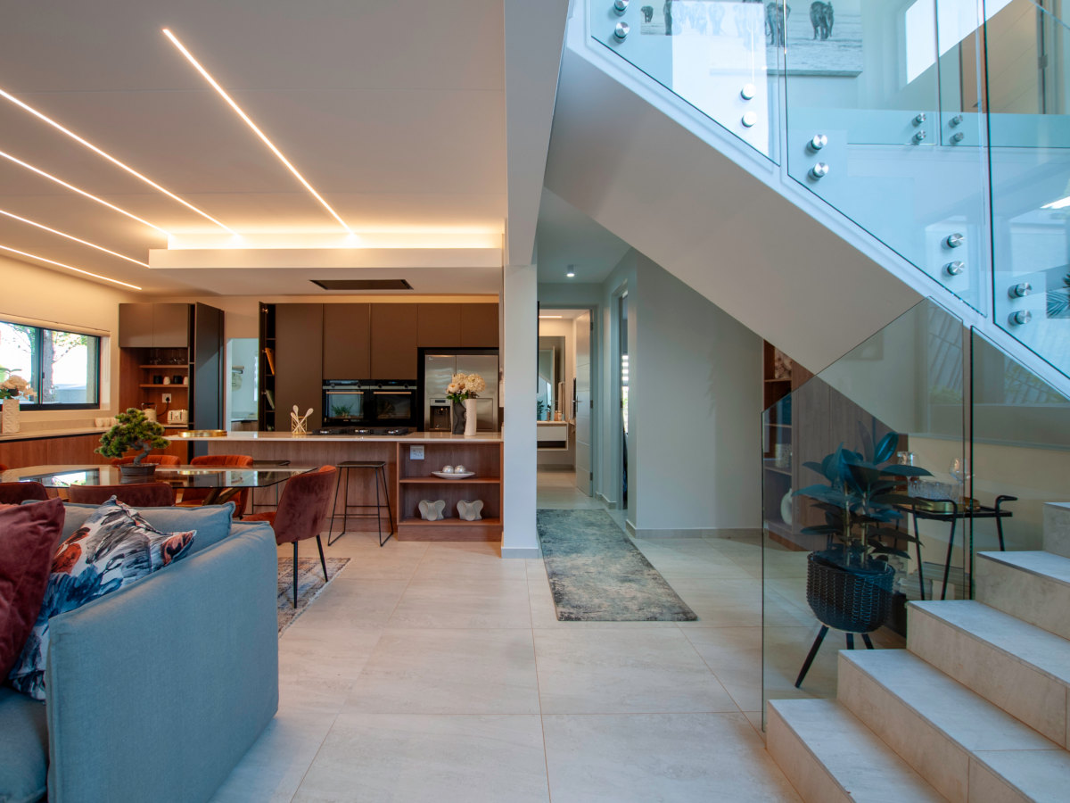 Alpha Premium Special open-plan living area