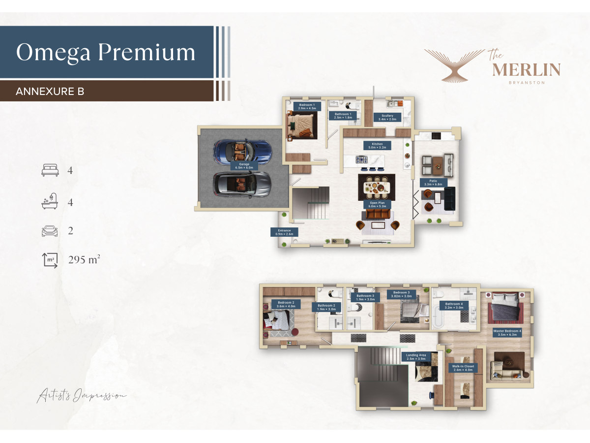 Omega Premium site plan
